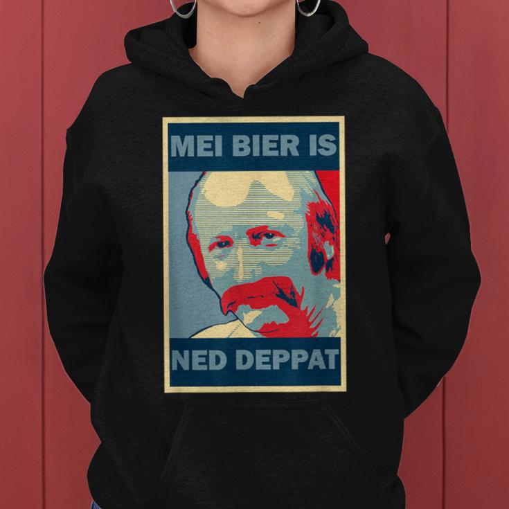 Mei Beer Is Ned Deppat Mundl Kapuzenpullover für Damen