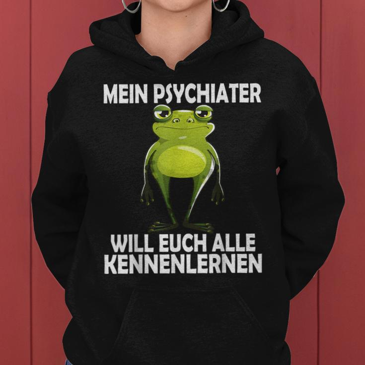 Mein Psychiater Will Youch Kennenlernen Women Kapuzenpullover für Damen