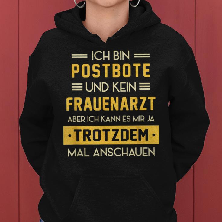 Postman Kein Frauenarzt Kapuzenpullover für Damen