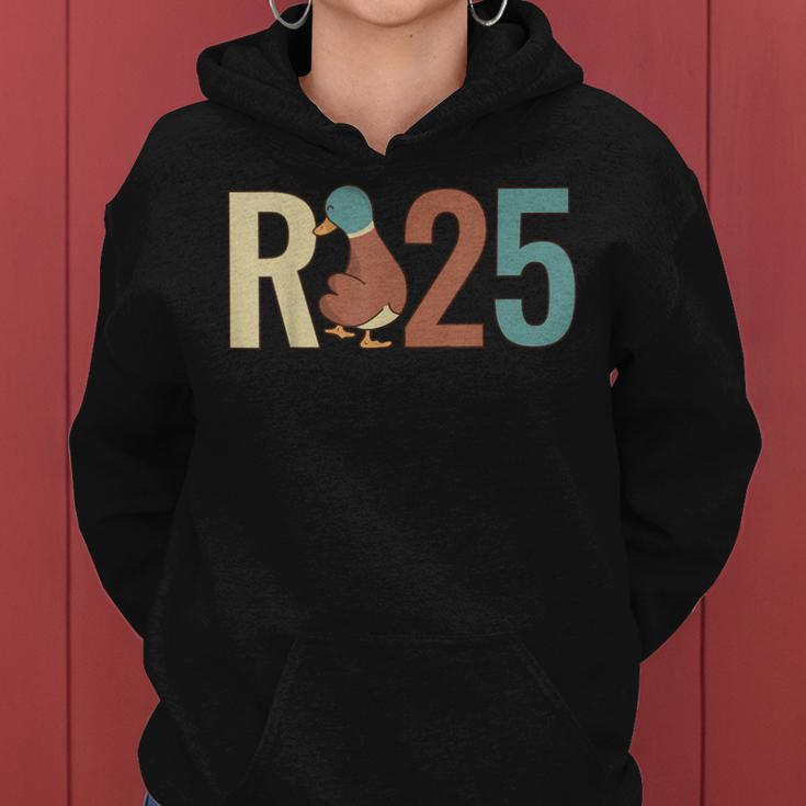 Rente Duck R Duck 25 Rentnerin Rentner Rente 2025 Kapuzenpullover für Damen