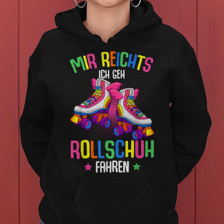 Roller Skates Roller Girl Retro Roller Skates Girls Kapuzenpullover für Damen