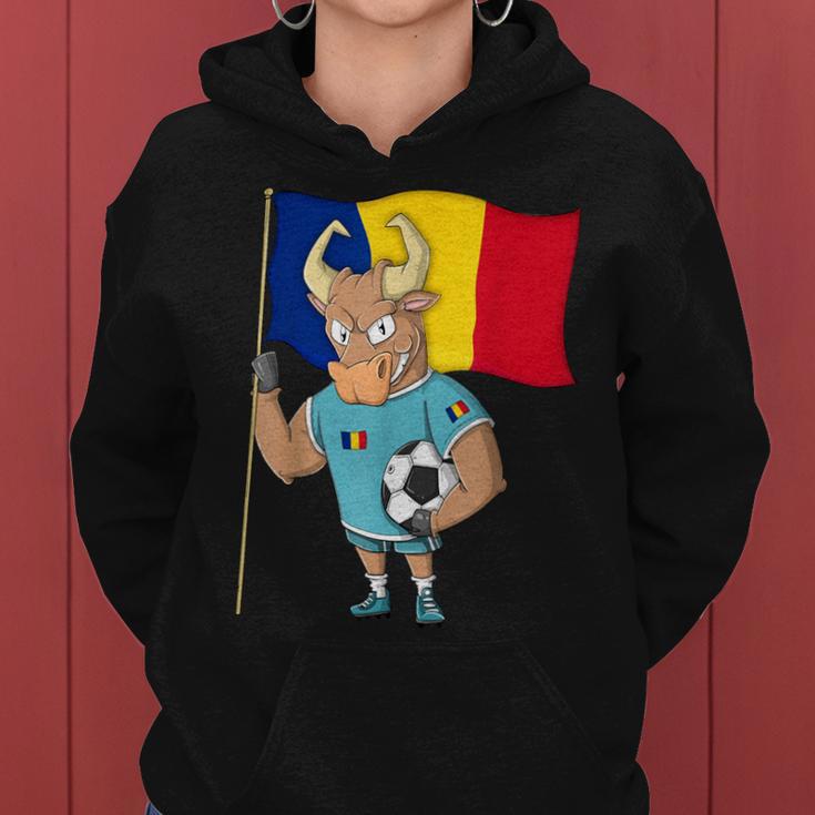 Romania Taurus Fans Kapuzenpullover für Damen