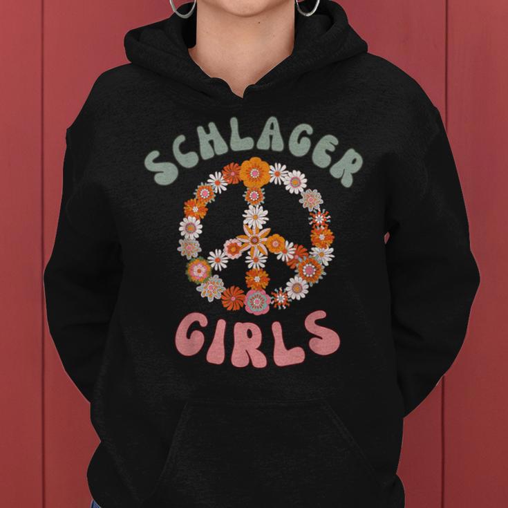 Schlager Girls Schlager Damen Outfit Schlagerparty Frauen Kapuzenpullover für Damen