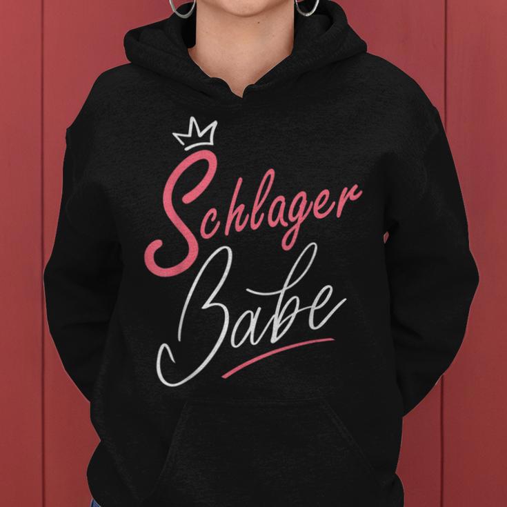 Schlager Party Outfit Women's Sexy Babe Schlager Fan S Kapuzenpullover für Damen