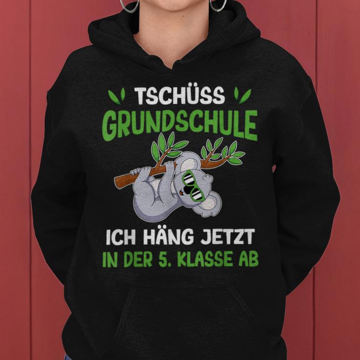 Schulkind Koala Tschüss Grundschule Häng In Der 5Th Grade Kapuzenpullover für Damen