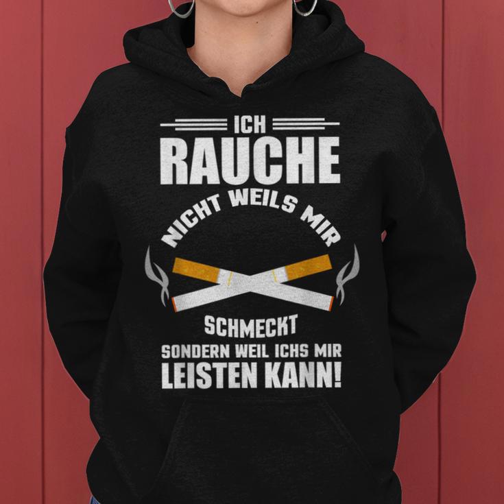 Smoking Beer Cigarettes Slogan Smoking Kapuzenpullover für Damen