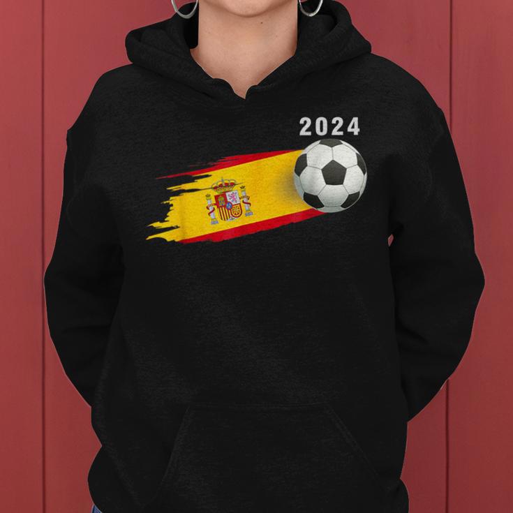 Spain Football Spain Flag Jersey Espana Spain Flag Kapuzenpullover für Damen