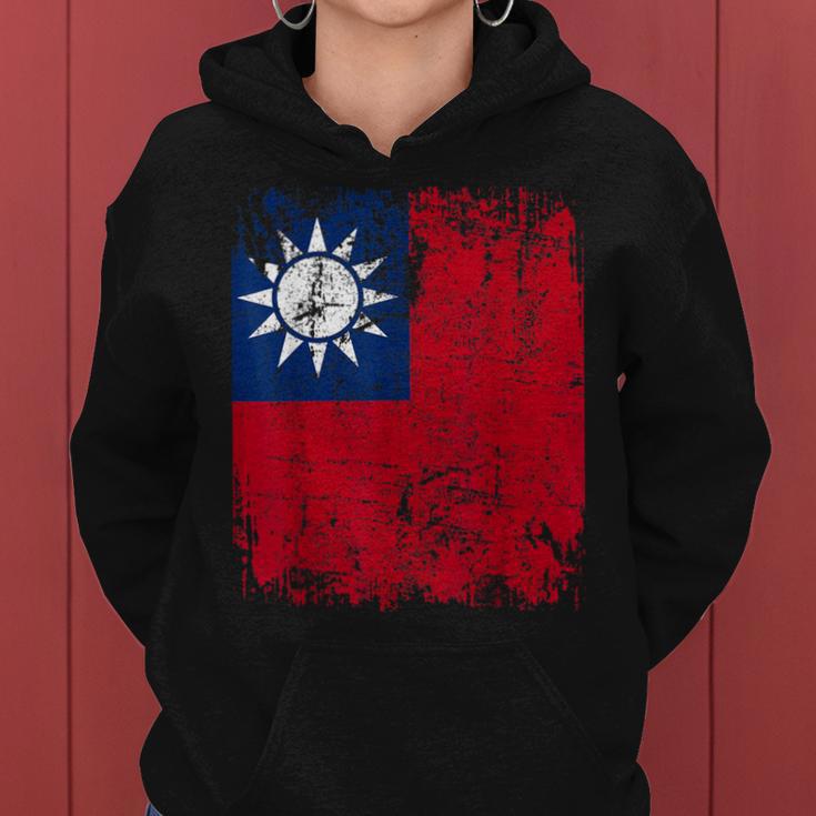 Taiwan Flag For And Women Kapuzenpullover für Damen