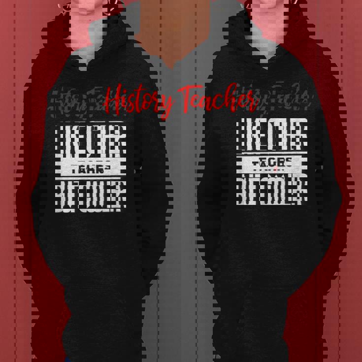 History Teacher History Teacher Es Hombres Sudadera con capucha para mujer