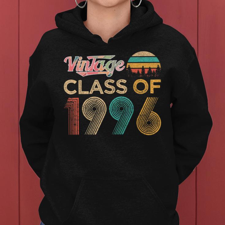 Vintage Class Of 1996 Classic Retro Geburtstagsgeschenk Männer Frauen Kapuzenpullover für Damen