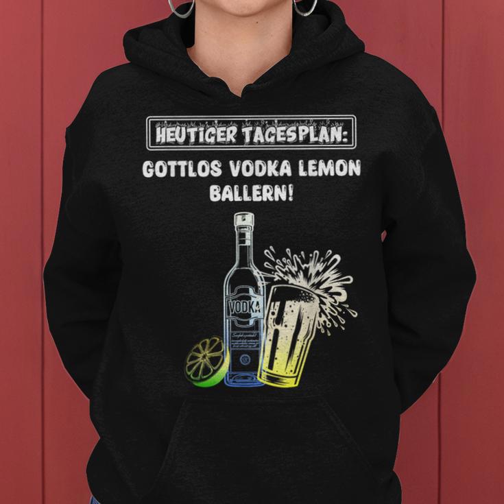 Vodkaodka Lemon Malle Party Kapuzenpullover für Damen