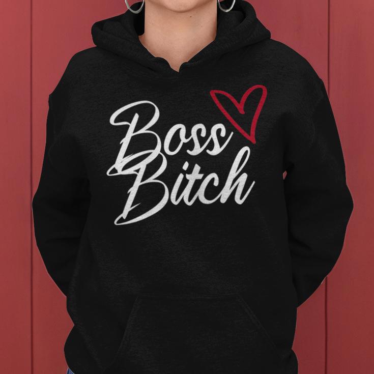 Women's Boss Bitch Feminist Feminism Kapuzenpullover für Damen