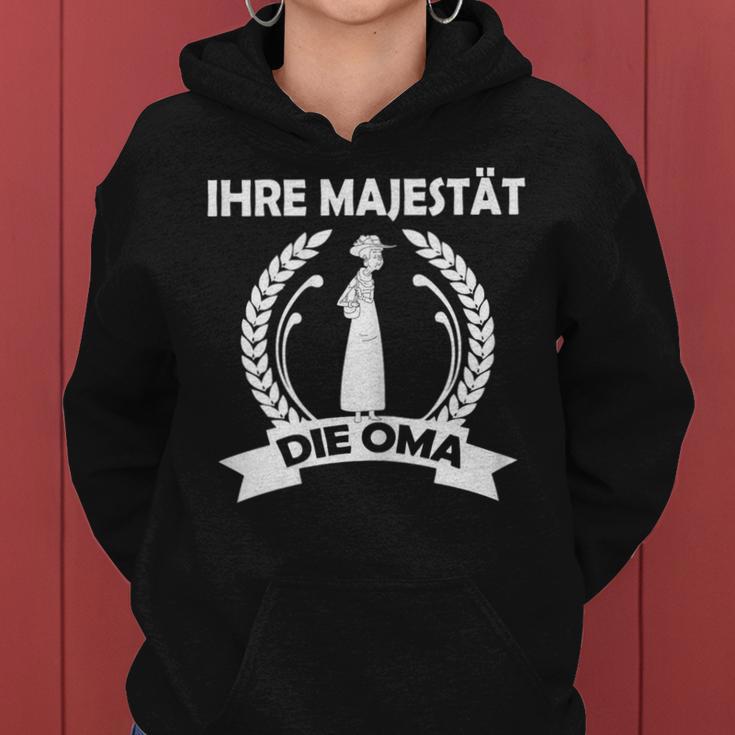 Women's Ihre Majestät Die Oma German Kapuzenpullover für Damen