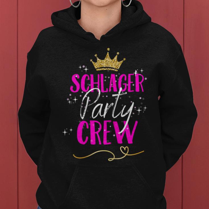 Women's Schlager Party Crew Group Outfit 2024 Hit Party Outfit Kapuzenpullover für Damen