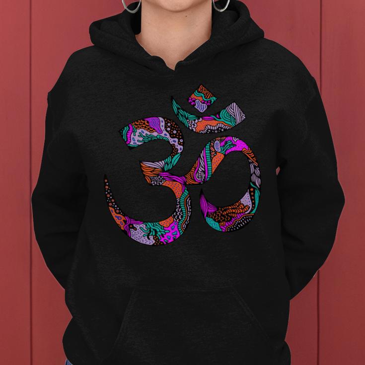 Yoga Om Symbol Outfit Yogi Yoga Teacher Kapuzenpullover für Damen