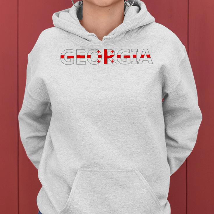 Georgia Flag Women's Georgian Flag Children Georgia Kapuzenpullover für Damen