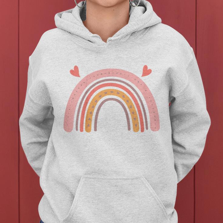 Kinder Ich Bin 6 Jahre Girl's Birthday 6Th Boho Rainbow Kapuzenpullover für Damen