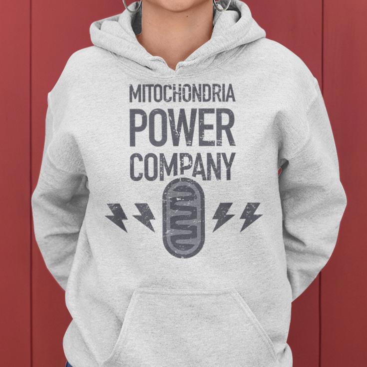 Mitochondria Biology TeacherAnimal Cell Mitochondria Silver Kapuzenpullover für Damen