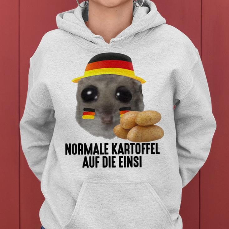 Normale Kartoffel Auf Die Einsi Saufrikot Germany Beer Kapuzenpullover für Damen