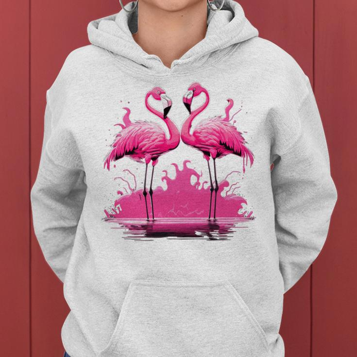 Pink Flamingo Summer Vibes For Women Women Hoodie