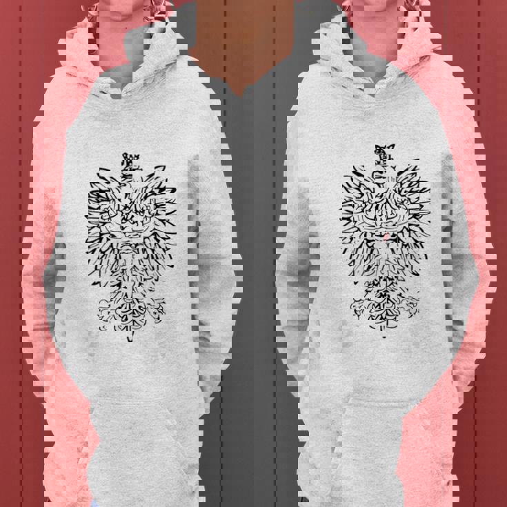 Polish Wife Happy Life Poland Polska Polish Wife Women Hoodie