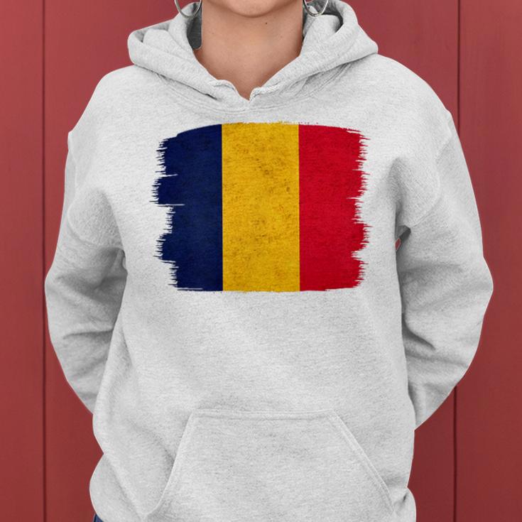 Romania Flag Women's Romania Kapuzenpullover für Damen