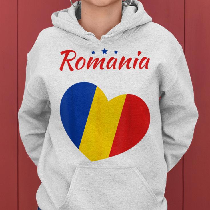 Romania Flag Women's Romania Kapuzenpullover für Damen