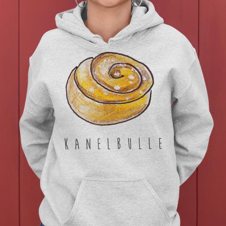 Sweden Kanelbulle Cinnamon Snail Baking Fika Coffee Kapuzenpullover für Damen