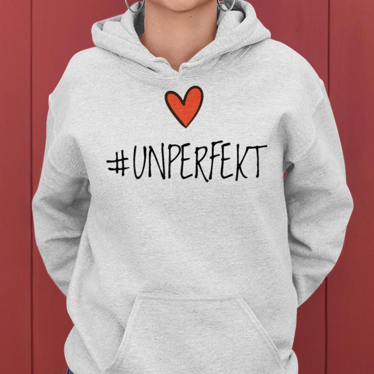 Women's Hashtag Unperfect Not Perfect Unperfect Women's Kapuzenpullover für Damen