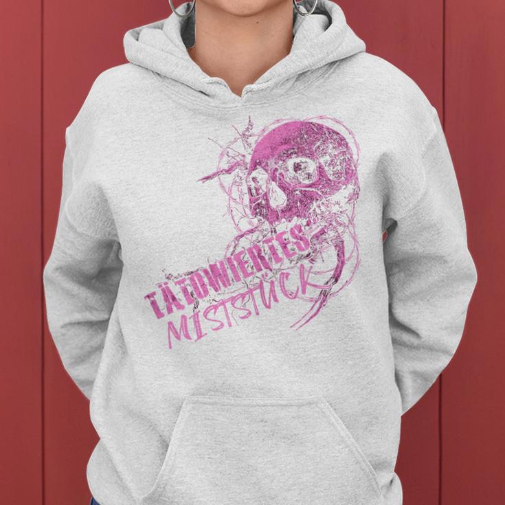 Women's Ich Bin Ein Tattooed Mistpiece Kapuzenpullover für Damen