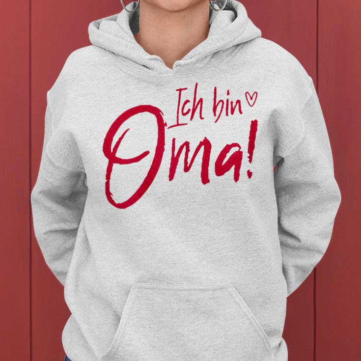 Women's Ich Bin Oma Werden Zur Oma Befördert Ich Bin Oma Werden Zur Oma S Kapuzenpullover für Damen