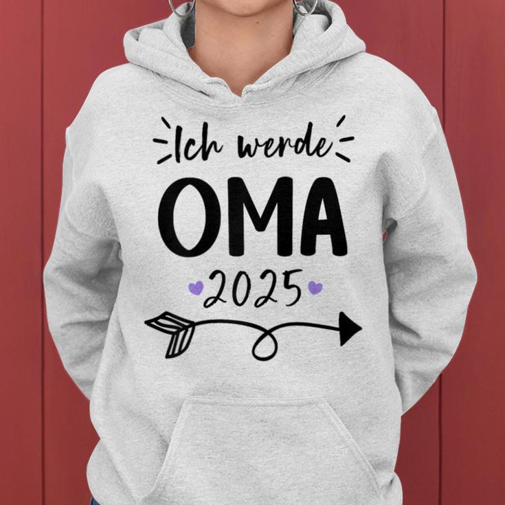 Women's Ich Werde Oma 2025 Kapuzenpullover für Damen