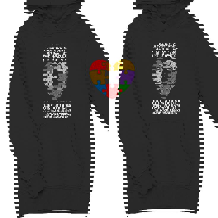 Autism Awareness Dad Mom Daughter Autistic Kids Awareness Youth Hoodie