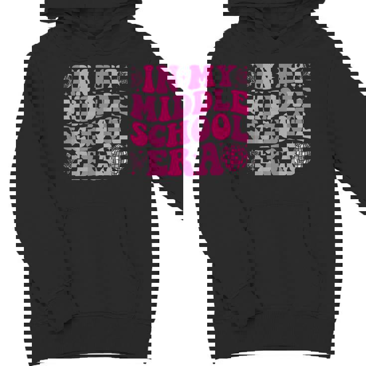 Groovy In My Middle School Era Back To School Teacher Youth Hoodie