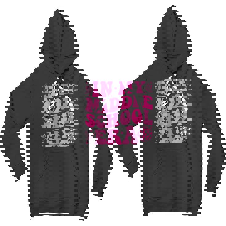 Groovy In My Middle School Era Back To School Teacher Youth Hoodie