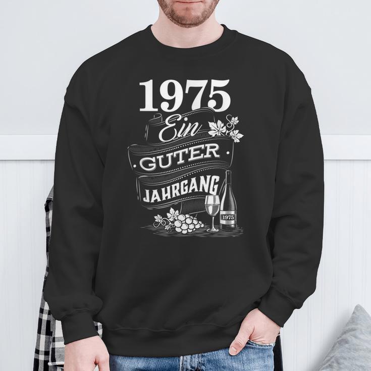 1975 Ein Guter Jahrgang Birthday Sweatshirt Geschenke für alte Männer