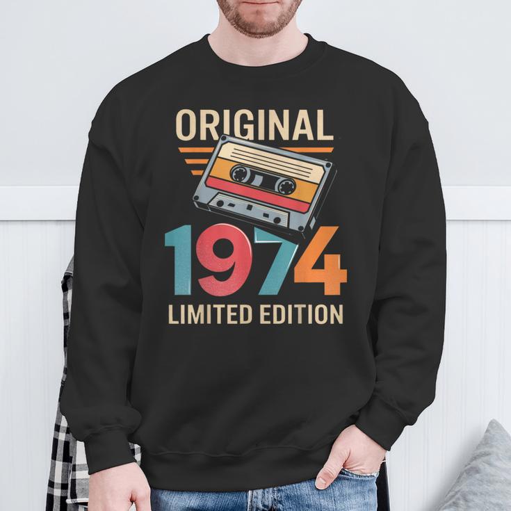 50 Geburtstag Mann Frau 50 Jahre 1974 Deko Lustig Geschenk Sweatshirt Geschenke für alte Männer