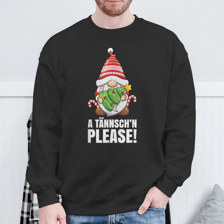 Ä Tännschen Please Weihnachten Tannenbaum Sweatshirt Geschenke für alte Männer