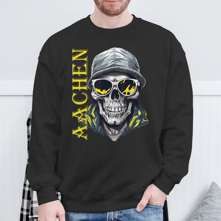 Aachen Aachen Ultras Fans Aachen Nrw Sweatshirt Geschenke für alte Männer