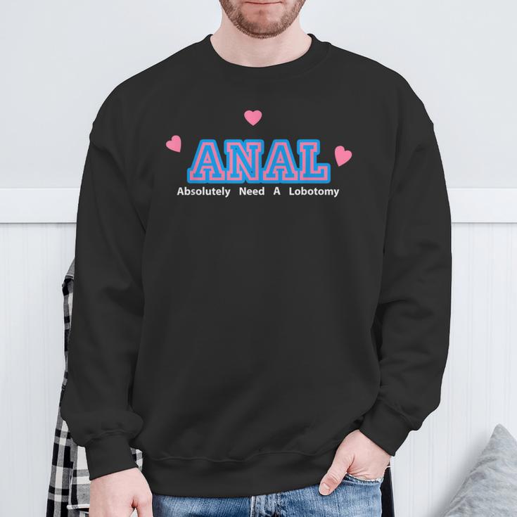 Absolut Brauchen Eine Lobotomie Sweatshirt Geschenke für alte Männer