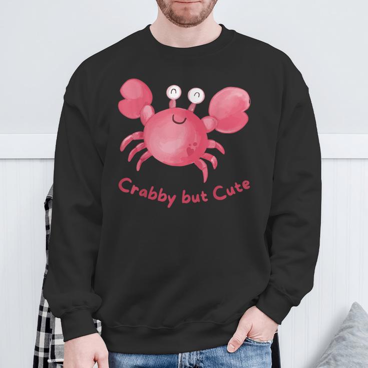 Adorablemente Lindo Cangrejo Para Niñas Niños Cangrejo Pero Lindo Camisa de entrenamiento Regalos para ancianos