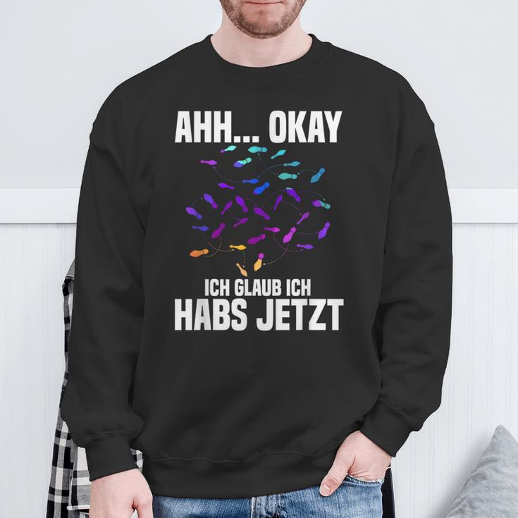 Ahh Okay Ich Glaub Ich Habs Jetzt Danzstep Sweatshirt Geschenke für alte Männer