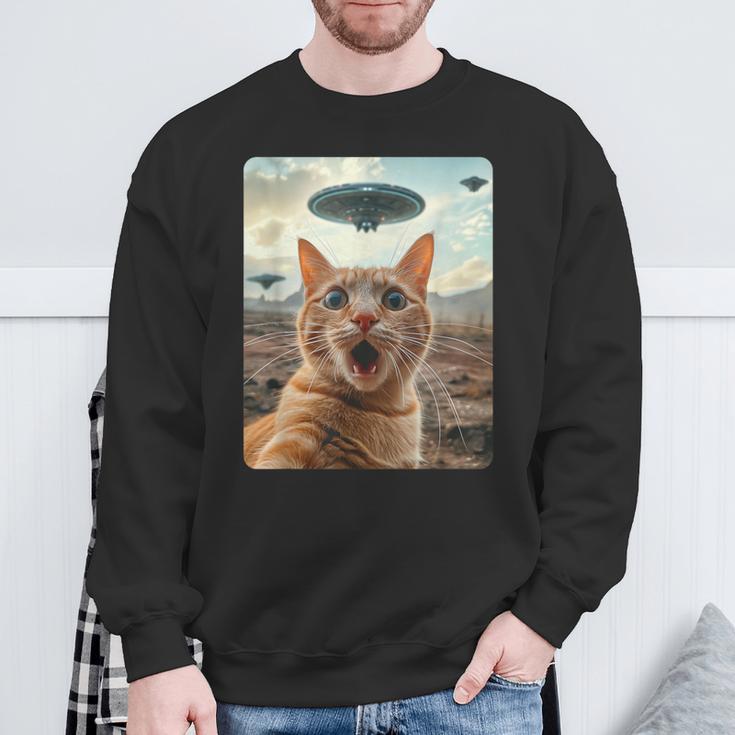 Alien Encounter Sweatshirt Geschenke für alte Männer