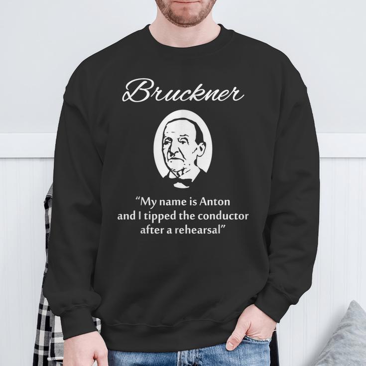 Anton Brückner Sweatshirt Geschenke für alte Männer