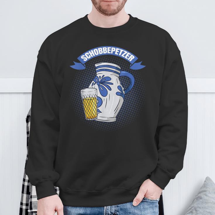 Appelwoi For Schobbepetzer And Cider Lovers S Sweatshirt Geschenke für alte Männer