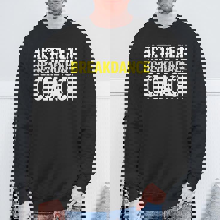 Australian Breakdancing Costume Break Dancer Coach Matching Sweatshirt Gifts for Old Men