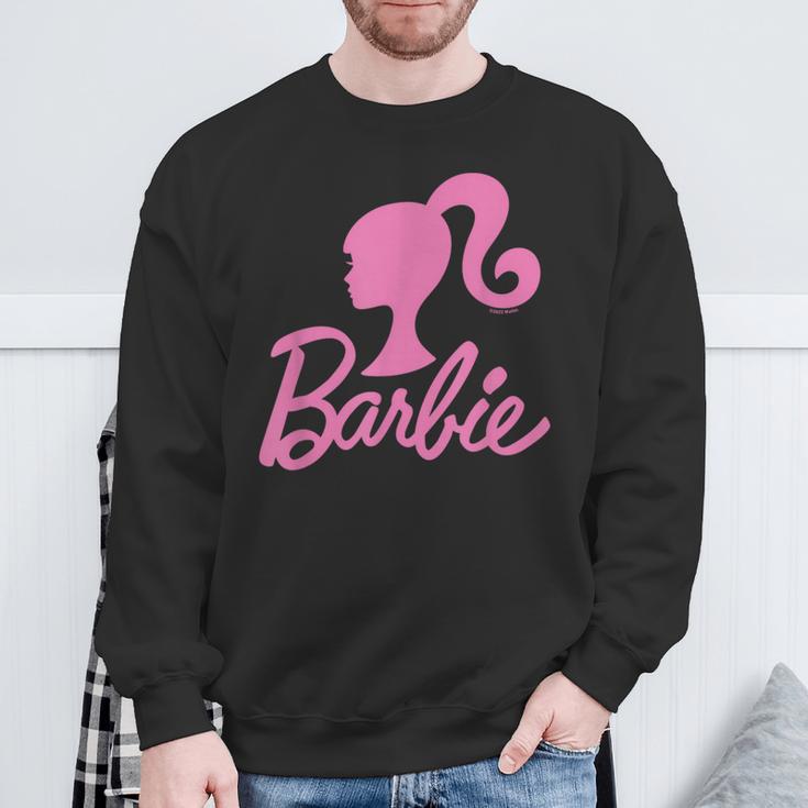 Barbie Barbie Logo In Pink Sweatshirt Geschenke für alte Männer