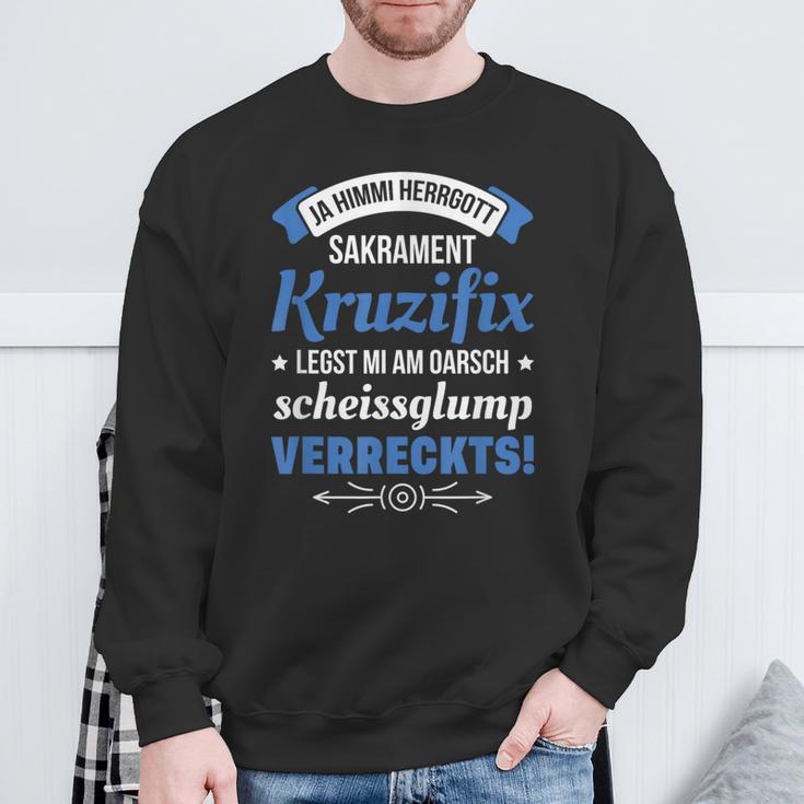 Bavarian Freistaat Bavarian Slogan Sweatshirt Geschenke für alte Männer