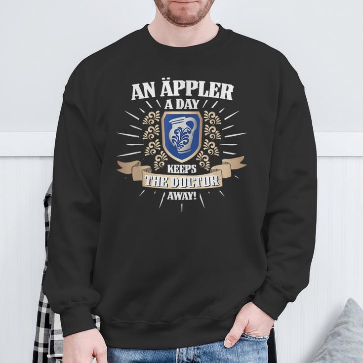 Bembeloll Hessischer Appler Sweatshirt Geschenke für alte Männer