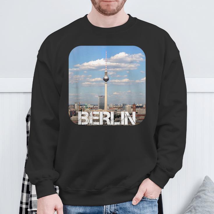 Berlin Tv Tower Sweatshirt Geschenke für alte Männer